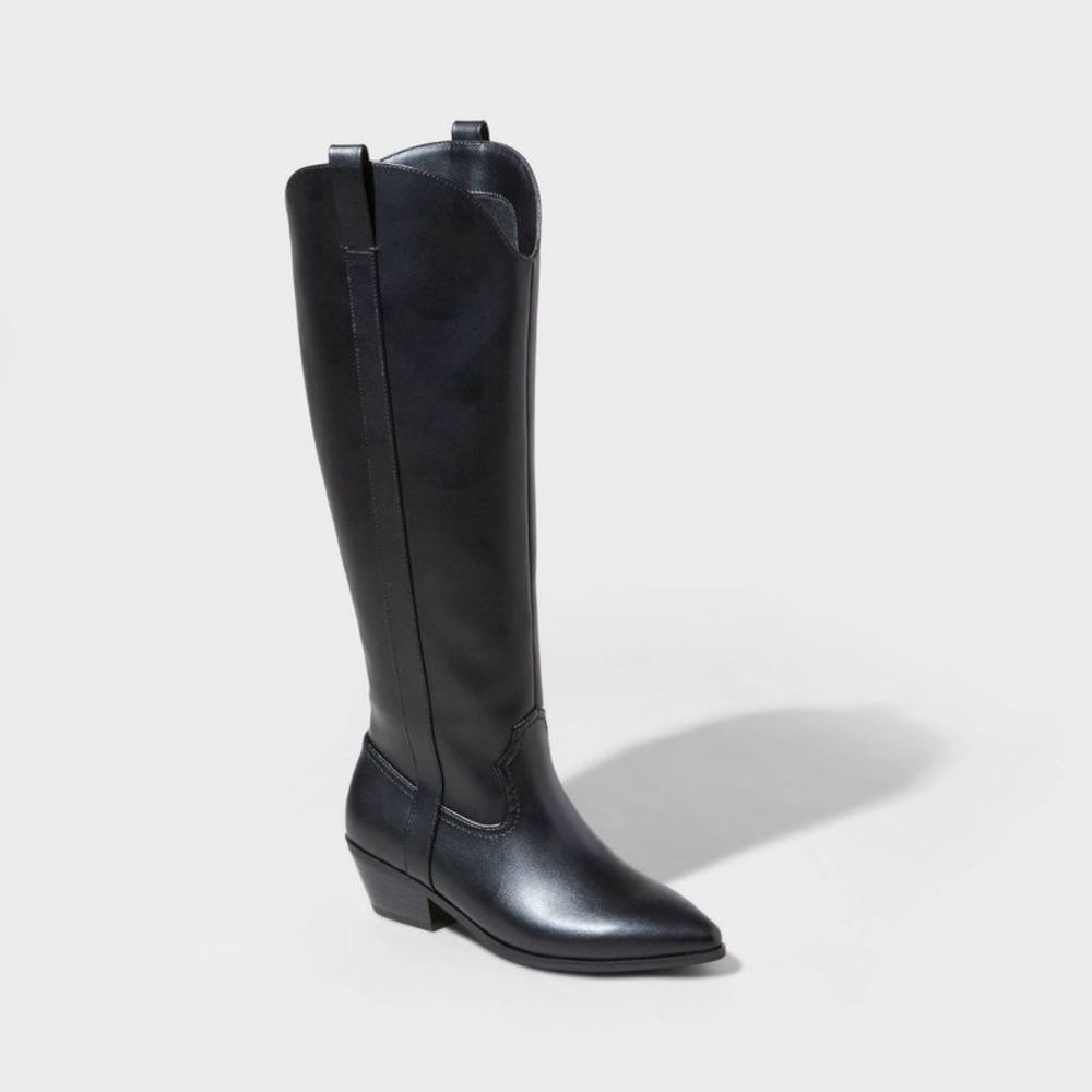 Women's Sommer Western Boots - Universal Thread Black 9